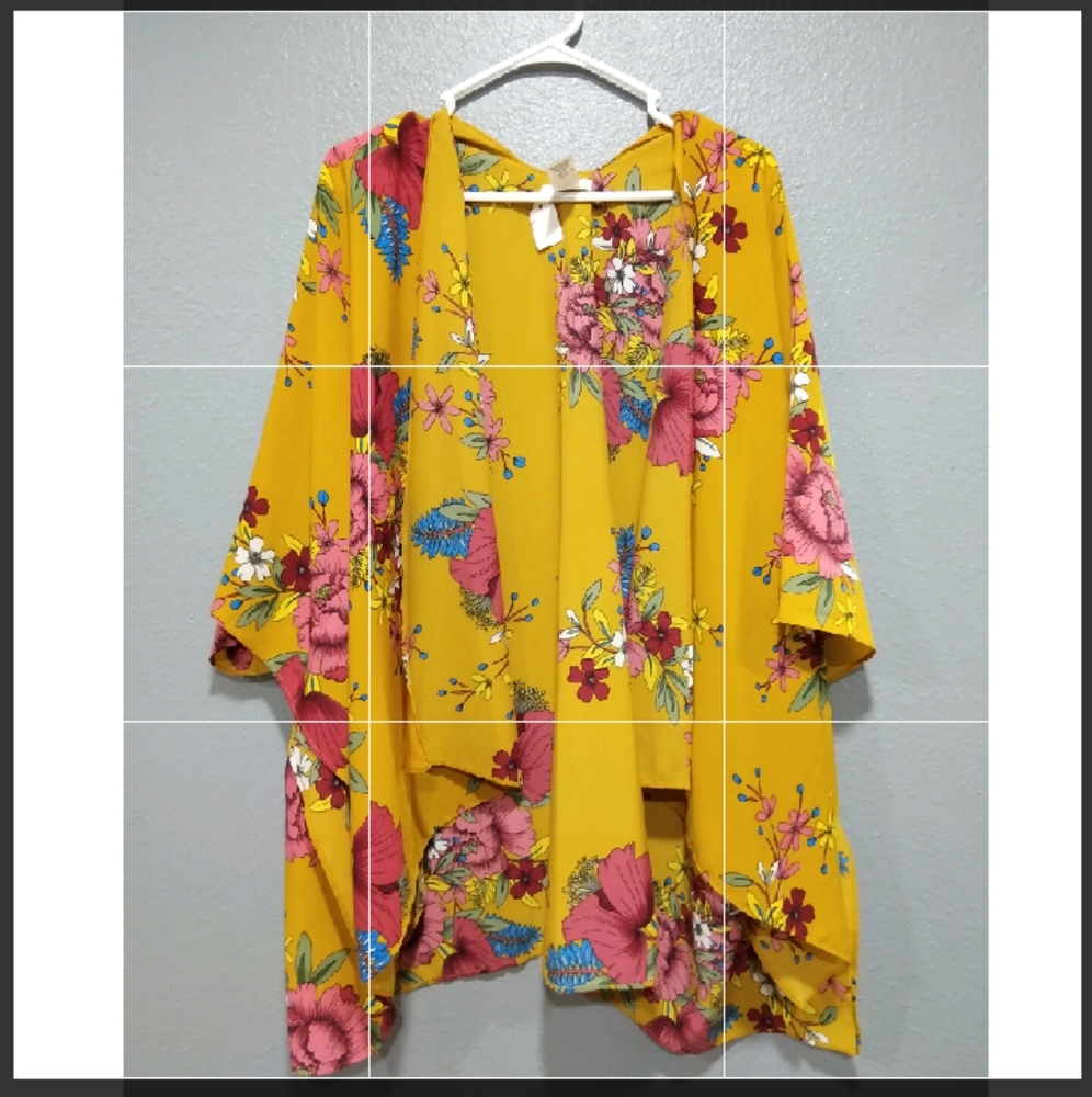 Floral cardigan